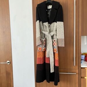 Fendi  Soprabito Degrade' Baby Alpaka  Size 40